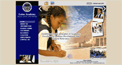 Desktop Screenshot of lotusacademy.org